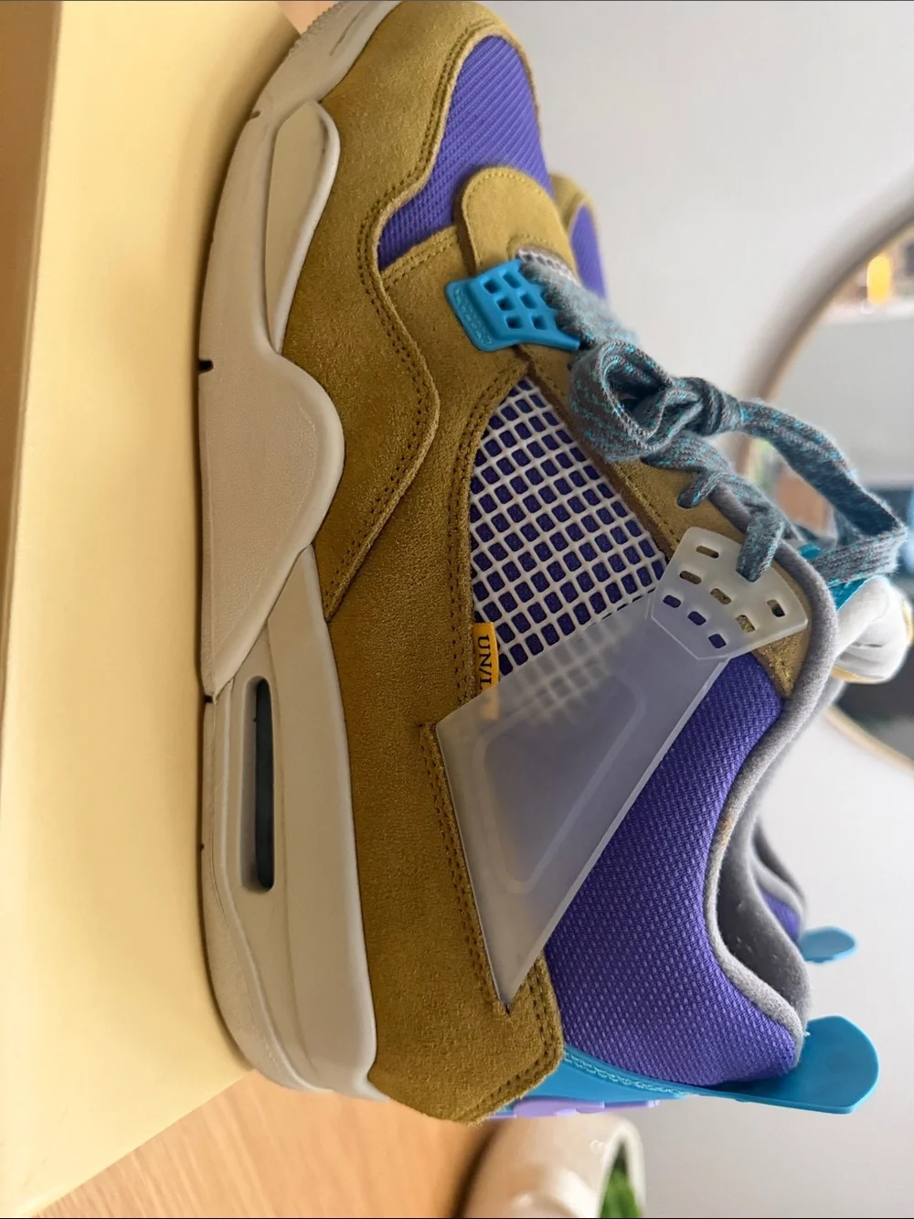 Jordan 4 Retro Sp 30th anniversary union desert moss